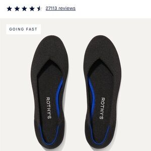 Rothy's Black Flats